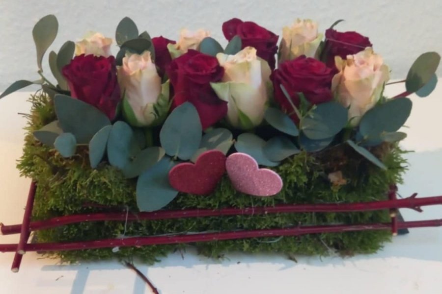 Bloemschikken Valentijn